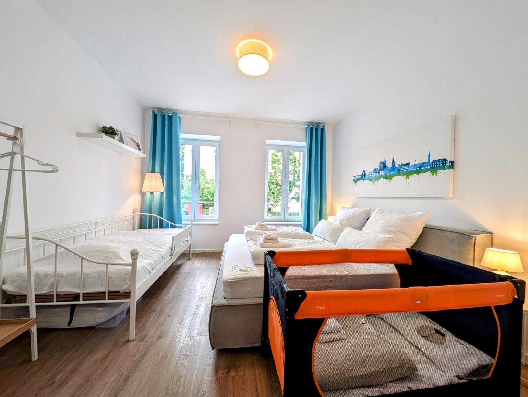 Bohnapartments - Altstadtoase - Balkon Und Garten - Wlan Erfurt Luaran gambar